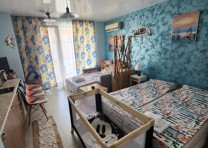 Апартамент студио в затворен комплекс Blue